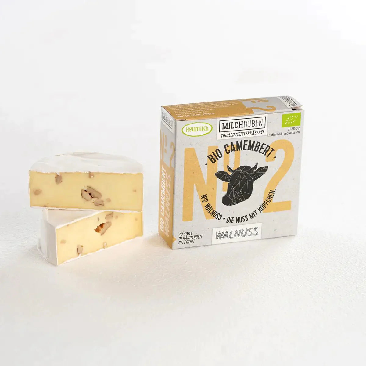 BIO Camembert Walnuss Nr.2 - Milchbuben