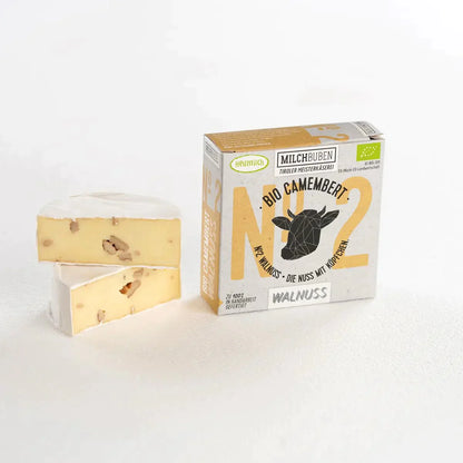 BIO Camembert Walnuss Nr.2 - Milchbuben